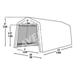 Autotelk 3 x 4,6 hall