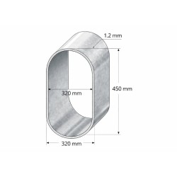 PVC Garaaz 3,6 x 4,8 hall