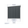 Metallist aiakuur 2,6 x 1,8