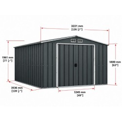 Metallist aiakuur 3,2 x 3,6